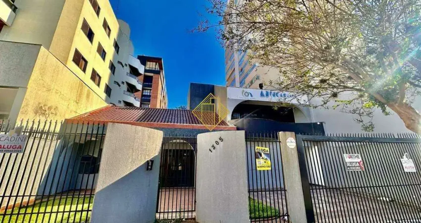 Sobrado para aluguel, 5 quartos, 2 vagas, centro - cascavel/pr