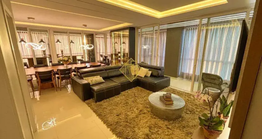 Apartamento residencial à venda no centro de cascavel, 231 m² internos + 348 m² externos – financia e permuta