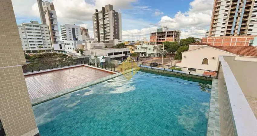 Apartamento com 1 suíte e 2 quartos no centro e próximo ao lago, toledo-pr