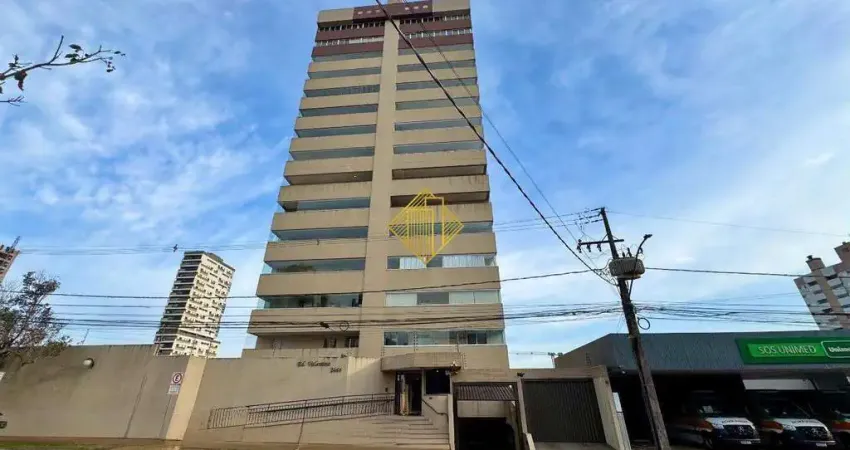 Apartamento à venda, 3 quartos, 1 suíte, 2 vagas, centro - cascavel/pr