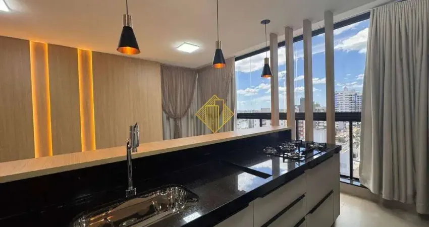 Apartamento alto padrão mobiliado no centro em toledo -paraná