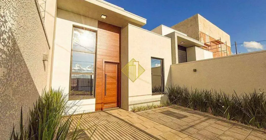 Casa à venda, 2 quartos, 1 suíte, 2 vagas, universitário - cascavel/pr