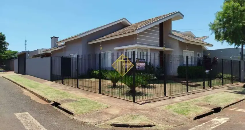 Casa pra alugar no jardim bela vista com suite mais 2 quartos, garagem coberta em palotina-paraná