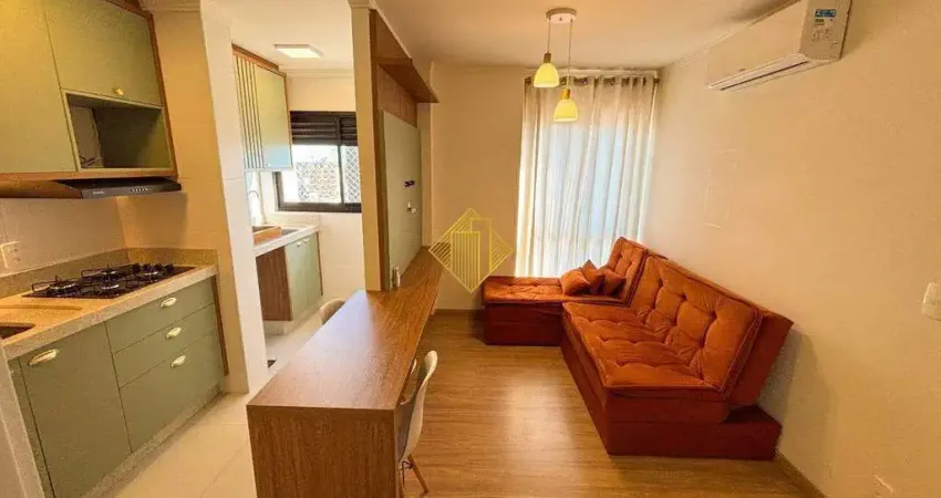 :apartamento semi-mobiliado de alto padrão no centro de cascavel! residencial isaac newton