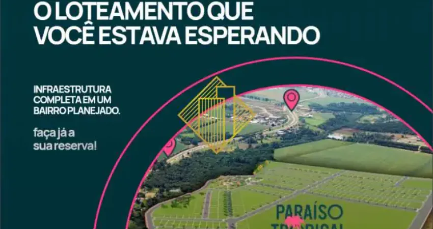 Terreno à venda no Recanto Tropical, Cascavel 