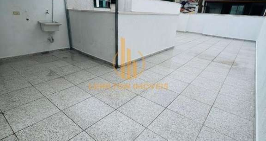 Cobertura com 2 quartos para alugar na Rua Odilon Braga, Vila Scarpelli, Santo André