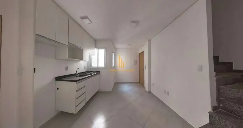 Cobertura com 2 quartos para alugar no Jardim Bela Vista, Santo André 