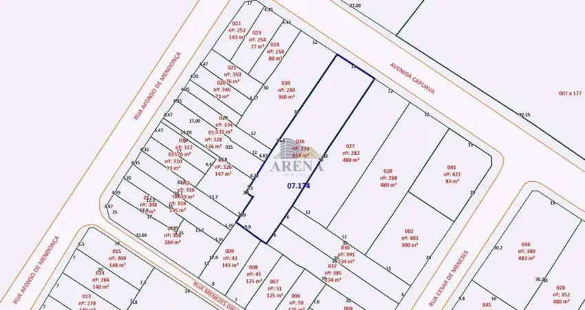 Terreno comercial para venda em santo andré - sp no bairro vila homero thon
