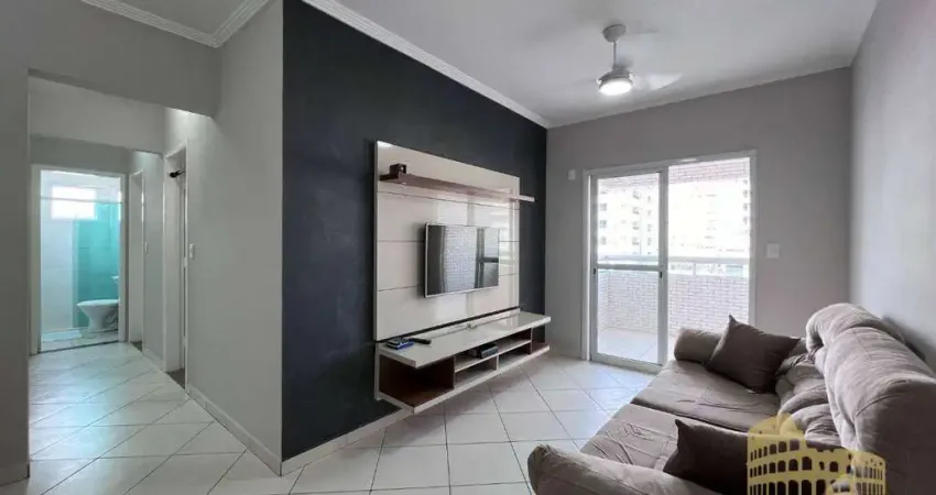 Apartamento com 2 dormitórios à venda, 73 m² por r$ 460.000,00 - vila guilhermina - praia grande/sp