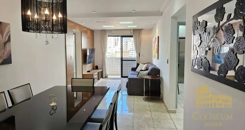 Apartamento com 3 dormitórios à venda, 108 m² por R$ 640.000,00 - Vila Guilhermina - Praia Grande/SP