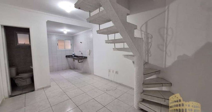 Casa com 2 dormitórios à venda por R$ 400.000,00 - Canto do Forte - Praia Grande/SP