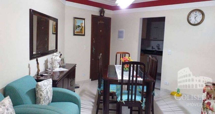 Apartamento com 3 dormitórios à venda, 80 m² por R$ 450.000,00 - Tupi - Praia Grande/SP