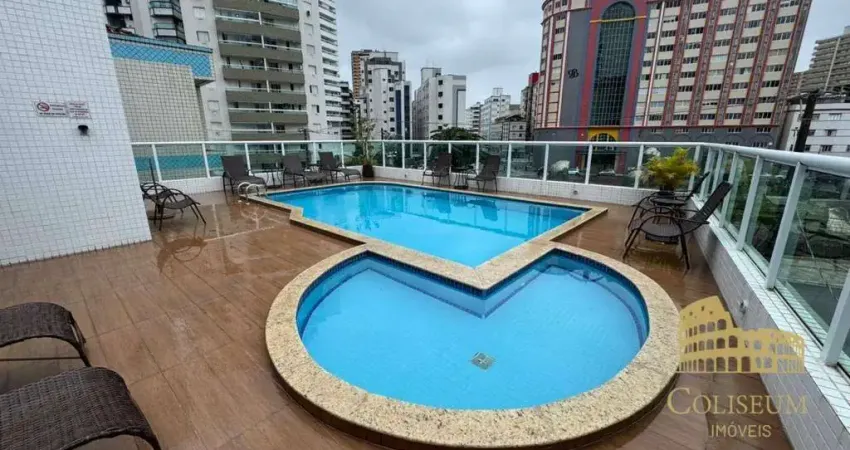 Apartamento com 4 dormitórios à venda, 157 m² por R$ 1.200.000 - Vila Guilhermina - Praia Grande/SP