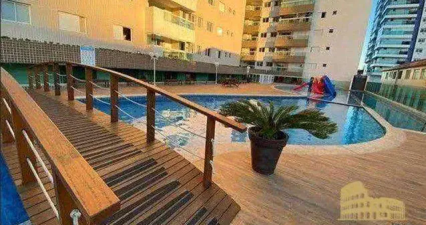 Apartamento com 2 dormitórios à venda, 72 m² por R$ 695.000,00 - Canto do Forte - Praia Grande/SP