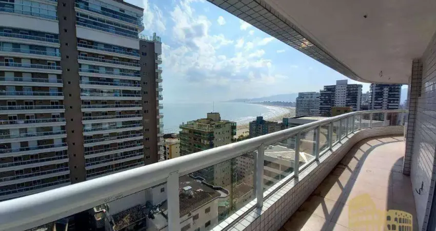 Apartamento com 3 quartos à venda, 144 m² por R$ 1.720.000 - Canto do Forte - Praia Grande/SP