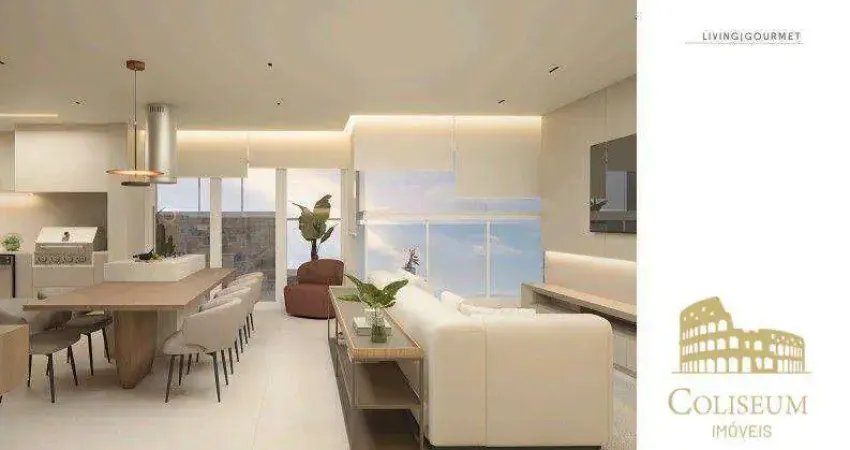 Cobertura com 3 dormitórios à venda, 124 m² por R$ 1.950.000,00 - Vila Guilhermina - Praia Grande/SP