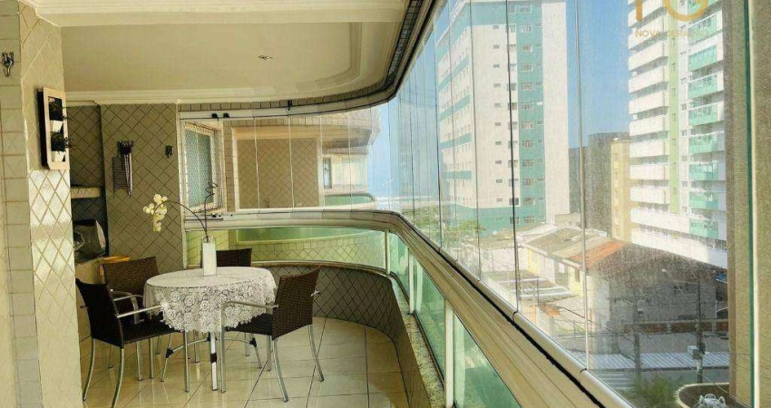 Apartamento à venda, 123 m² por R$ 570.000,00 - Tupi - Praia Grande/SP