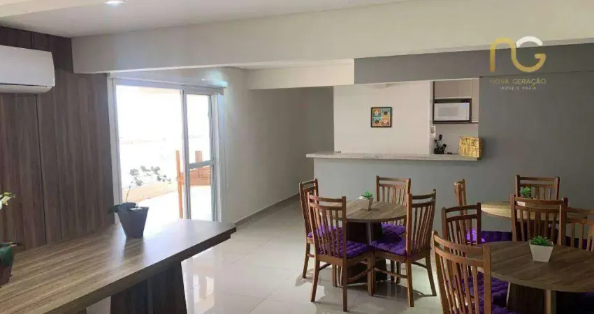 Apartamento com 3 dormitórios à venda, 124 m² por R$ 840.000,00 - Tupi - Praia Grande/SP