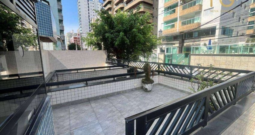Apartamento com 1 dormitório à venda, 55 m² por R$ 215.000,00 - Tupi - Praia Grande/SP