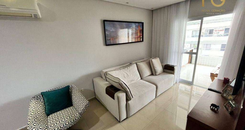 Apartamento com 2 dormitórios à venda, 92 m² por R$ 550.000,00 - Tupi - Praia Grande/SP