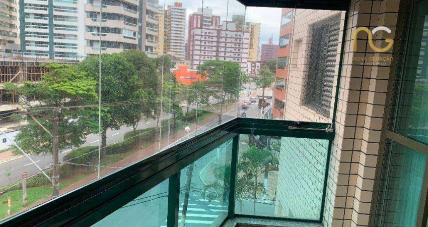 Apartamento com 3 dormitórios à venda, 180 m² por R$ 745.000,00 - Canto do Forte - Praia Grande/SP