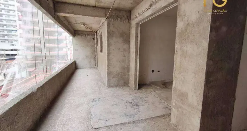 Apartamento com 2 dormitórios à venda, 82 m² por r$ 661.573,96 - aviação - praia grande/sp