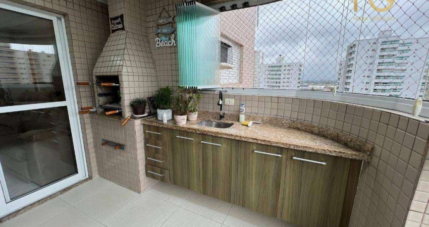 Apartamento à venda, 87 m² por R$ 650.000,00 - Aviação - Praia Grande/SP