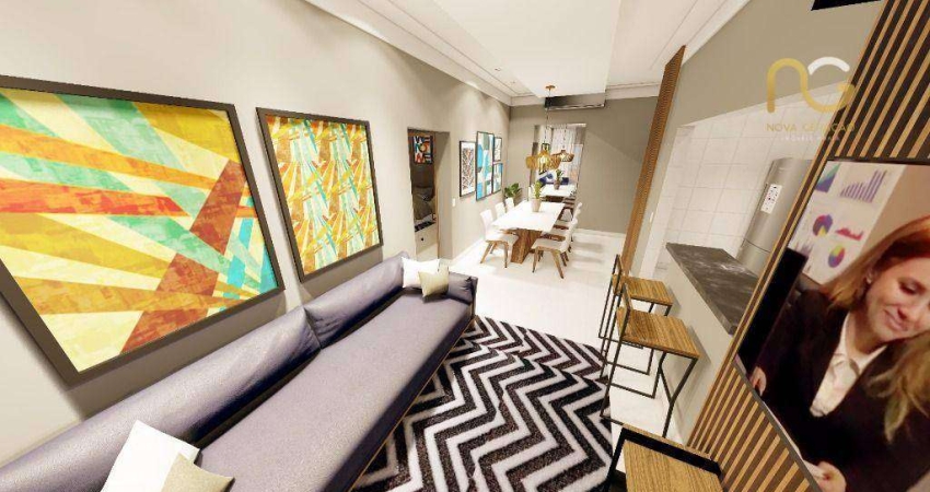Apartamento à venda, 81 m² por R$ 580.270,00 - Vila Guilhermina - Praia Grande/SP