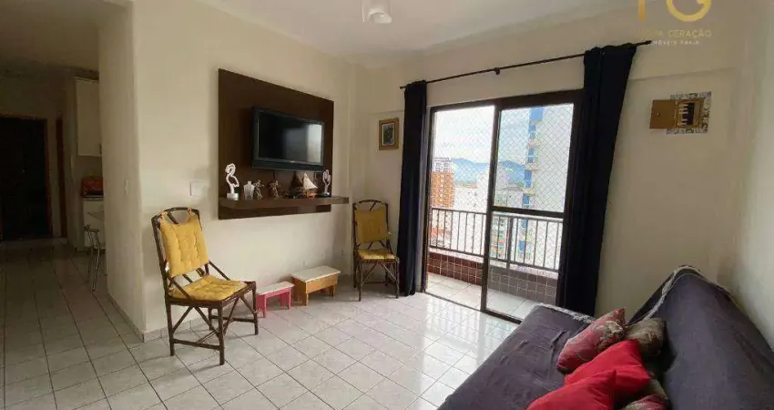 Apartamento com 1 dormitório à venda, 49 m² por R$ 290.000,00 - Boqueirão - Praia Grande/SP