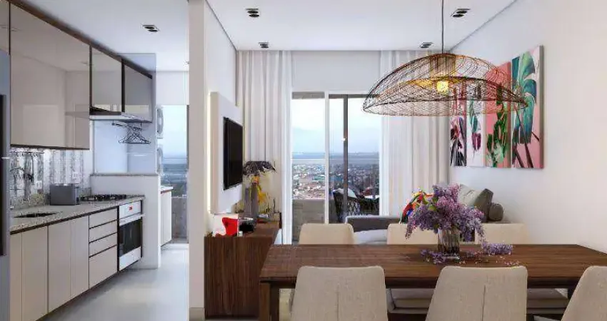 Apartamento com 2 dormitórios à venda, 63 m² por r$ 545.000,00 - vila guilhermina - praia grande/sp