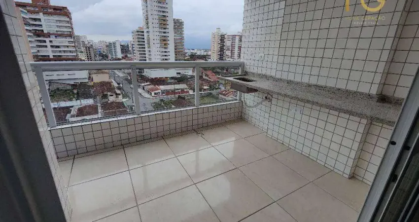 Apartamento com 2 dormitórios à venda, 80 m² por R$ 750.000,00 - Vila Guilhermina - Praia Grande/SP