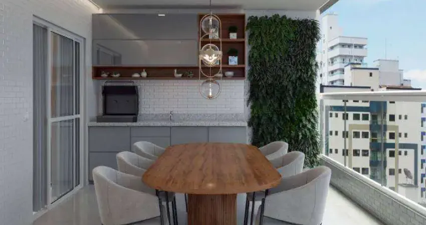 Apartamento com 2 dormitórios à venda, 78 m² por r$ 641.568,00 - aviação - praia grande/sp