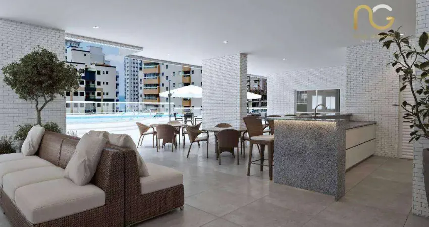 Apartamento com 3 dormitórios à venda, 95 m² por r$ 783.428,00 - aviação - praia grande/sp