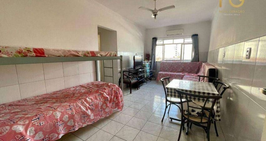 Apartamento com 1 dormitório à venda, 51 m² por R$ 215.000,00 - Tupi - Praia Grande/SP