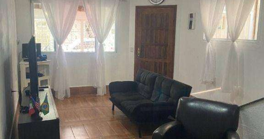 Sobrado com 3 dormitórios à venda, 118 m² por R$ 750.000,00 - Canto do Forte - Praia Grande/SP