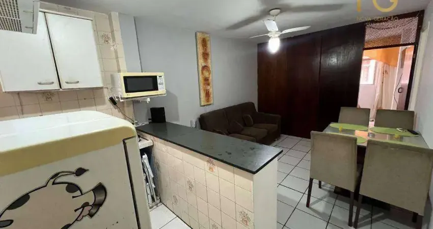 Kitnet com 1 dormitório à venda, 30 m² por R$ 170.000,00 - Aviação - Praia Grande/SP