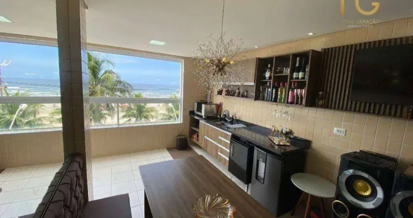 Apartamento com 3 dormitórios à venda, 130 m² por r$ 1.200.000,00 - vilamar - praia grande/sp