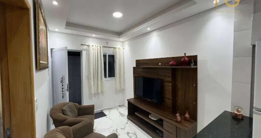 Casa com 2 dormitórios à venda por R$ 310.000,00 - Vila Assunção - Praia Grande/SP
