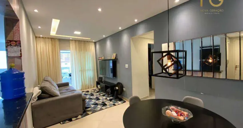 Apartamento com 2 dormitórios à venda, 80 m² por R$ 430.000,00 - Vilamar - Praia Grande/SP