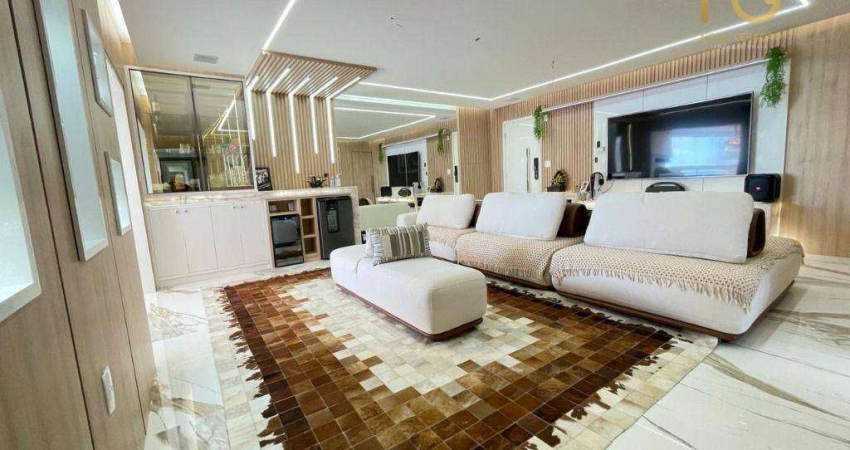 Apartamento à venda, 144 m² por R$ 2.560.000,00 - Canto do Forte - Praia Grande/SP