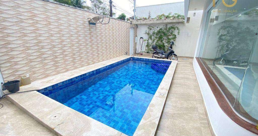 Casa com 2 dormitórios à venda, 194 m² por R$ 3.000.000,00 - Canto do Forte - Praia Grande/SP