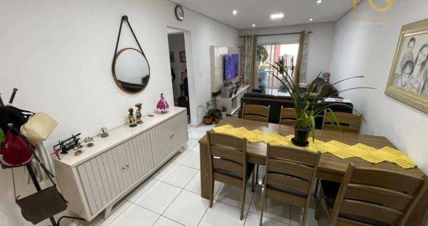 Apartamento à venda, 106 m² por R$ 699.000,00 - Tupi - Praia Grande/SP