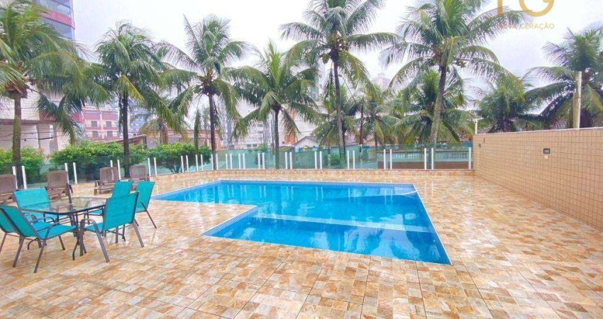 Apartamento com 2 dormitórios à venda, 90 m² por R$ 580.000,00 - Vila Assunção - Praia Grande/SP