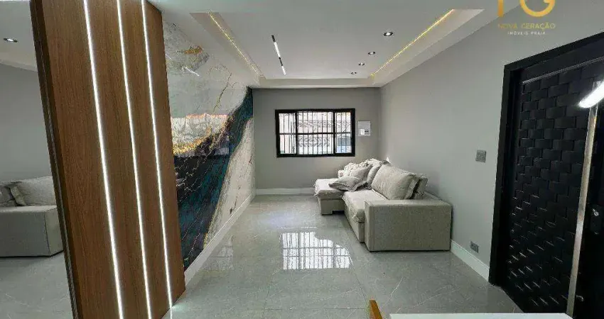 Casa com 3 dormitórios à venda, 163 m² por R$ 850.000,00 - Aviação - Praia Grande/SP