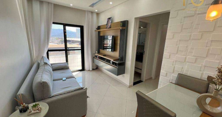 Apartamento com 1 dormitório à venda, 42 m² por R$ 320.000,00 - Vilamar - Praia Grande/SP