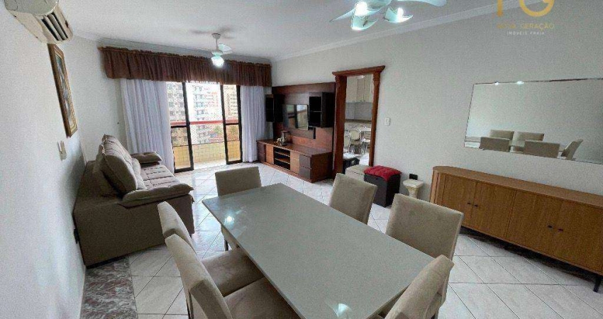 Apartamento à venda, 130 m² por R$ 695.000,00 - Tupi - Praia Grande/SP