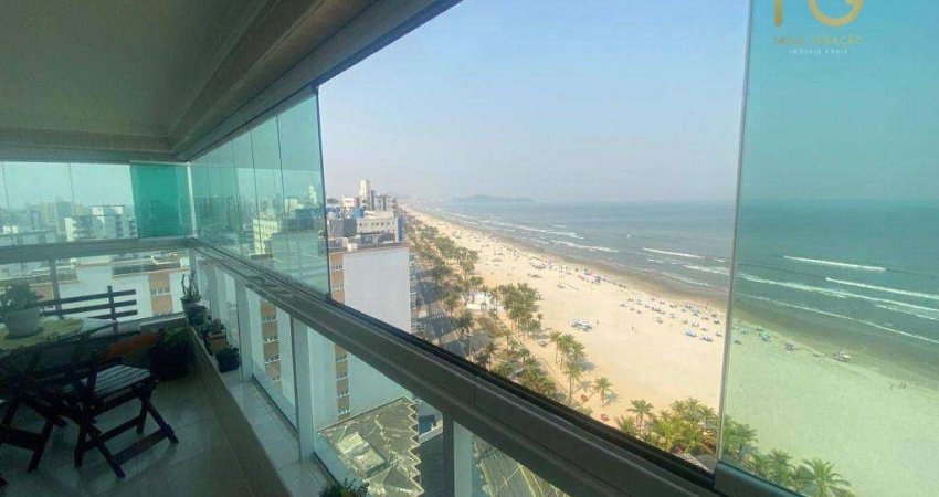 Apartamento com 3 dormitórios à venda, 132 m² por R$ 1.490.000,00 - Mirim - Praia Grande/SP