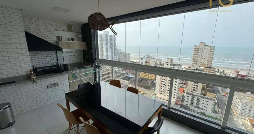 Apartamento com 3 dormitórios à venda, 132 m² por R$ 950.000,00 - Tupi - Praia Grande/SP