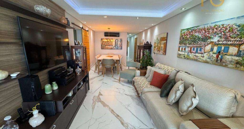 Apartamento com 3 dormitórios à venda, 172 m² por R$ 1.549.000,00 - Aviação - Praia Grande/SP