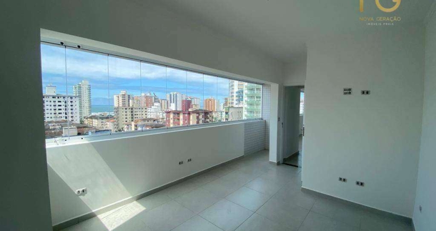 Apartamento com 1 dormitório à venda, 46 m² por R$ 345.000,00 - Vila Guilhermina - Praia Grande/SP